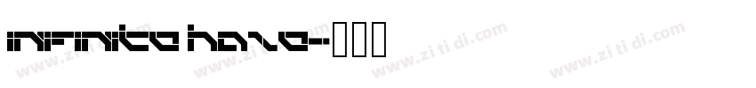infinite haze字体转换